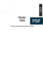 7003 VÁLVULA DO PEDAL DO FREIO E SISTEMA 