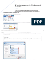 Como mesclar vários documentos do Word em um_ _ Microsoft Docs