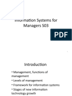 ISM-03 (Management Functions, Levels)