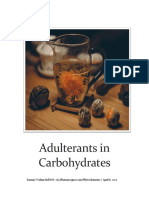 Adulterants used in Carbohydrates cognosy 