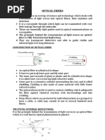 Optical Fibers: Fiber Is TIR (Total Internal Reflection)