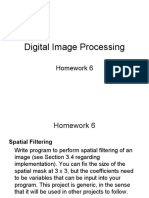 Digital Image Processing: Homework 6