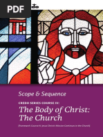 The Body of Christ: The Church: Scope & Sequence