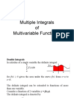 Multiple Integrals of Multivariable Functions