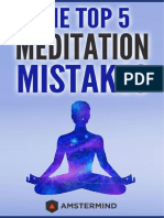 The Top 5 Meditation Mistakes Ebook