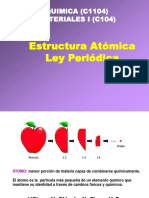 Filminas Clase 2 - Estructura Atómica y Ley Periódica PDF