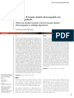 Radyolojide Ilk Trimester Obstetrik Ultrasonografide Rutin Bakilmasi Gerekenler 8 5 2019