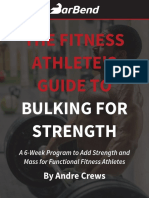 The Fitness Athlete'S Guide To: Bulking For Strength