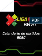 Calendario Eligamx 2020