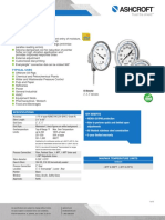 EI Bimetal Thermometer: Data Sheet