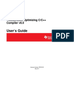 User S Guide: TMS320C28x Optimizing C/C++ Compiler v6.0