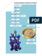 Diagrama de Batido de Tarwi