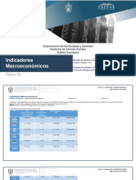 JEAE - ANALISIS ECONOMICO Indicadores Macroeconómicos