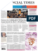 M&A Madness Women Gamers Toyota's Turnround: Greece To Withhold 300m Loan Repayment in Show of Defiance