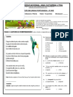 3B - Prova - 9 Ano PDF