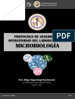 Protocolo de Seguridad y Operatividad de Laboratorio de Microbiología