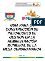 Guia para La Construcción de Indicdores