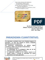 Diapositivas sobre los Paradigmas.