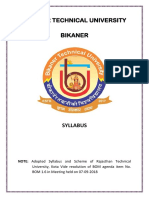 B.tech Information Technology Syllabus