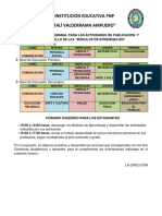 Calendario educativo Neptalí Valderrama