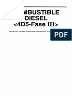  Combustible Diesel 4d5-Fase III