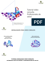 Tutorial Video Consulta Profesionales de Salud 2020 PDF