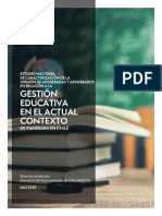Gestión Educativa en El Actual Contexto: de Pandemia en Chile