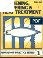 Workshop Practice Series 01 Hardening Tempering and Heat Treatment PDF