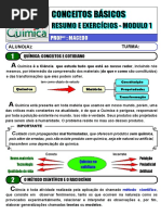 CONCEITOS BÁSICOS - MODULO 1