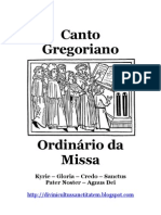 Ordinarium Cum Kyrie Ac Credo Antiquioribus