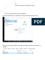 Procedimiento para Quitar proxy