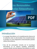 Generacion Electrica Fotovoltaica