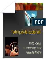 recrutement