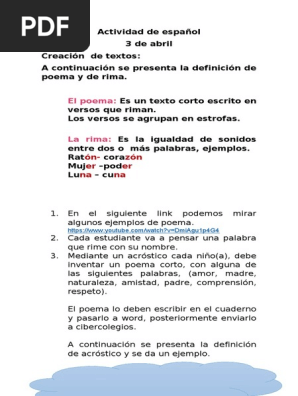 El Poema On Zon Er Er Na Na