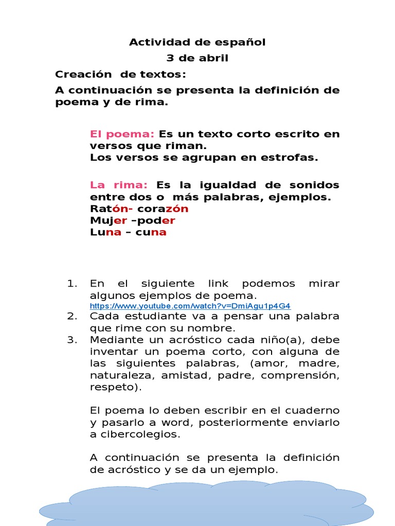 El Poema On Zon Er Er Na Na