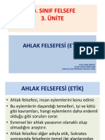 Sinif Felsefe Ahlak Felsefesi̇ PDF