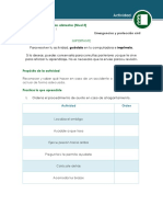 Lección 1 / Actividad 1: Manejo Higiénico de Los Alimentos (Nivel 3)