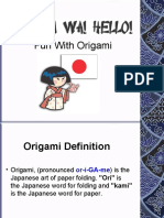 Origami History