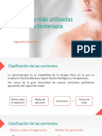 Corrientes Más Utilizadas en Electroterapia PDF