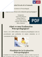 Evaluacion Psicopedagogica