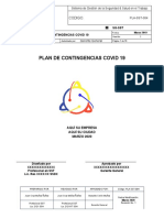 1 PLA SST 004 Plan de Contingencias COVID 19