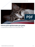 6 Livros para Apaixonados Por Gatos - Hospital Veterinário de São Bento - Lisboa