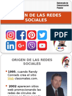 Origen Redes Sociales