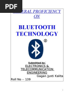 General Proficiency ON: Bluetooth Technology