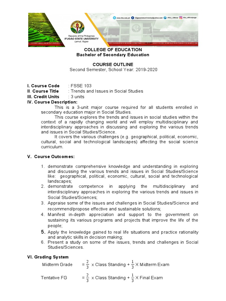 Trends and Issues in Social Studies | PDF | Interdisciplinarity | Family
