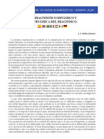 El Diagnostico Dinamico y La Dinamica Del Diagnostico