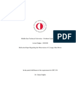 Reflection Paper Regarding The Observati PDF