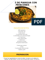 Arroz de Piangua Con Patacones