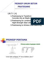 (1.2) Definisi & Prinsip Beton Prategang