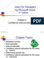 Statistics For Managers Using Microsoft Excel: 3 Edition